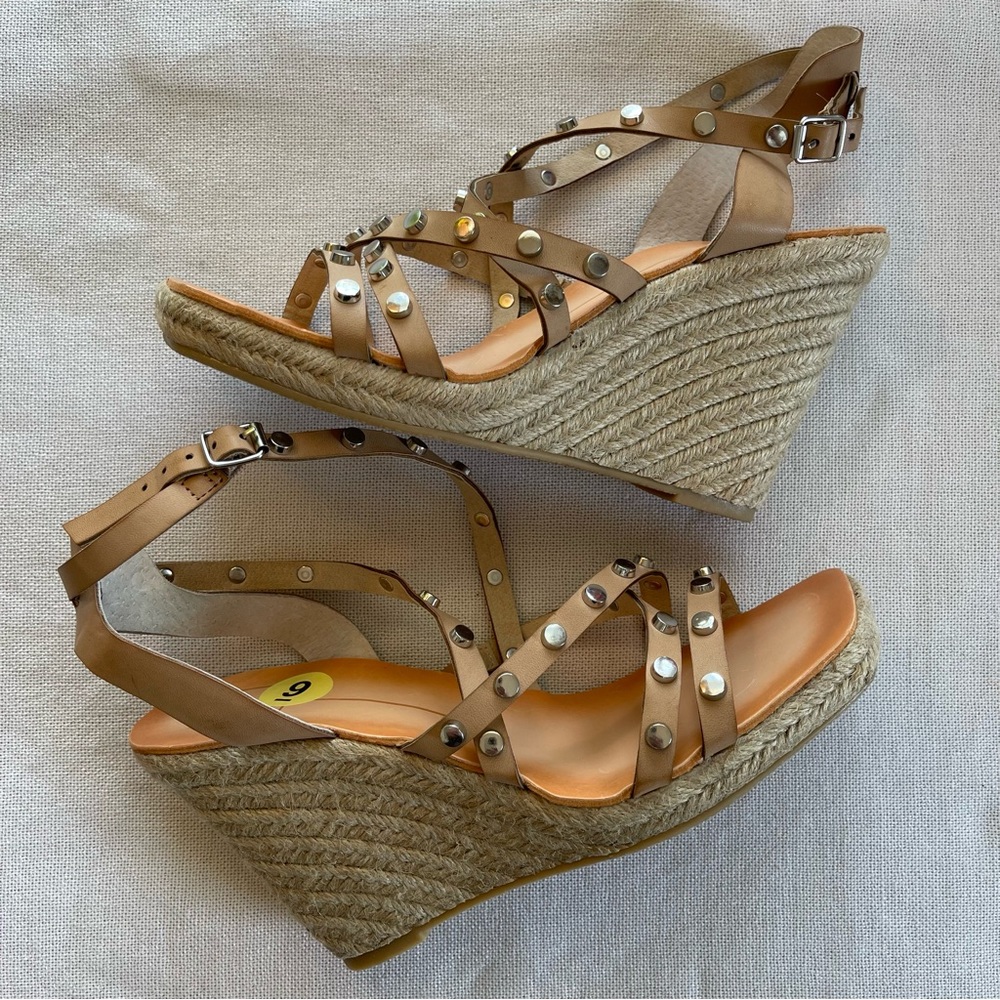 NWOT Dolce Vita Maxton Espadrille Wedge Sandal - Picture 2 of 8